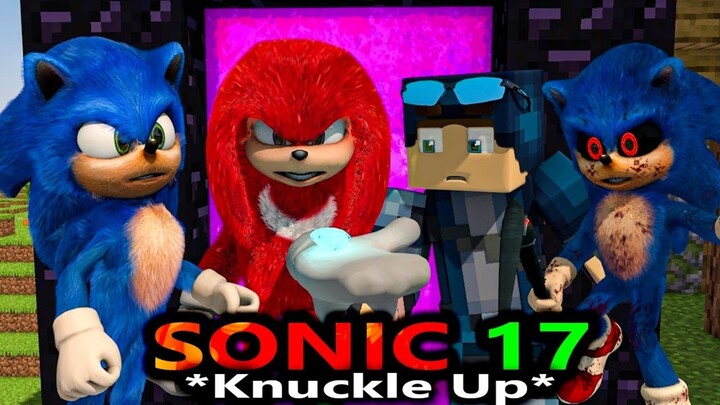 SONIC SPOOF 17 *KNUCKLE UP* (reupload) Ft. SHADOW Minecraft Animation Series Season 2