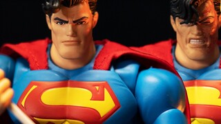 Ăn siêu nhân! Mafex Black Returns Superman The Dark Knight Returns Unboxing Review Batman DC Comic S