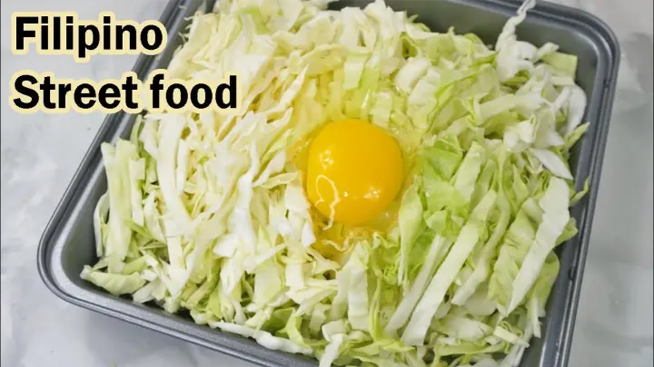 Cabbage and Egg for a healthy snack | HOW TO MAKE VEGGIE BALLS TURO-TURO | FILIPINO STREETFOODS