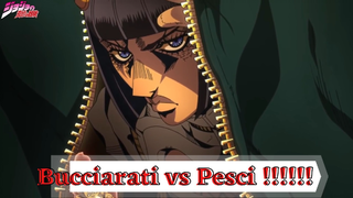 Jojo's Bizarre Adventure Part 5 - Bucciarati VS Pesci!!!