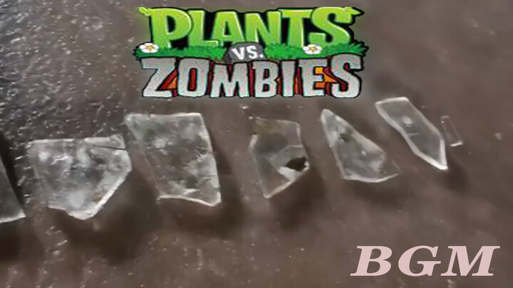 (คลิปเสียงดนตรี)ใช้เสียงน้ำแข็งเติมแต่งดนตรีประกอบเกมPlants vs Zombies