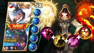 LING 5X DASH COMBO vs LUNOX RUBY DD COMBO! WHO WILL WIN? (intense battle)⚡- LING MLBB