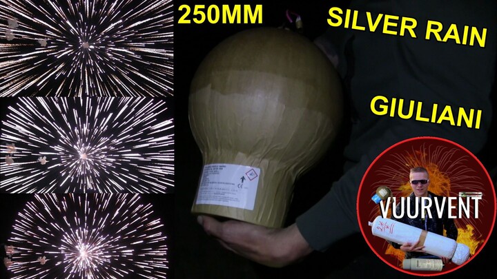 10 Inch Silver Rain - Giuliani - FIREWORKS -  烟火 - VUURWERK - ดอกไม้เพลิง