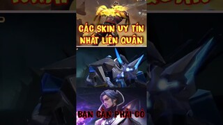 Các skin uy tín nhất liên quân bạn cần phải có (phần 1) #shorts #liênquânmobile