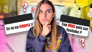 JE ME CONFIE À VOUS (couple, YouTube game, nouveau local,…)