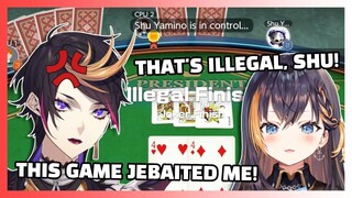 Shu Malding Because the Game Jebaited Him [Nijisanji EN Vtuber Clip]