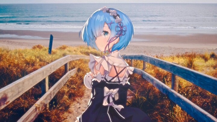 【AI Rem】❤️Boundless sea, vast sky❤️ Cover-Would you like to watch the sea together?
