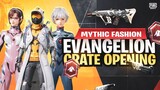 EVANGELION DISCOVERY CRATE OPENING MYTHIC FASHION WITH @FAROOQ AHMAD YT  | PUBG MOBILE |  EXT COFFIN
