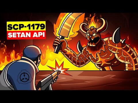 SCP-1179 - Monster Tambang Purba Bangun - Setan Api Centralian (Animasi SCP)