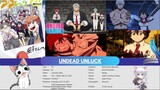 Undead Unluck, Anime Super Power Bergenre Komedi