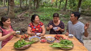 Cá Lòng Tong Bay Kho Mắm Bò Hóc Chấm Rau Vườn Kết Quả Bất Ngờ Sau 1 Giờ Đổ Lú | TKQ & Family T988