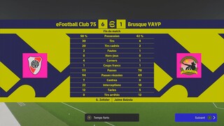 Brazilan Clubs • eFootball Club 75 🆚 Brusque VAVP (10 avril 2024)