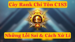 Cày Rank Chí Tôn Map Erangel | Những Lỗi Sai & Cách Xử Lí Cực Chuẩn | Bong Bong TV [PUBG Mobile]