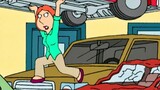 Family Guy: An accidental explosion of nuclear waste gave the Griffin family superpowers