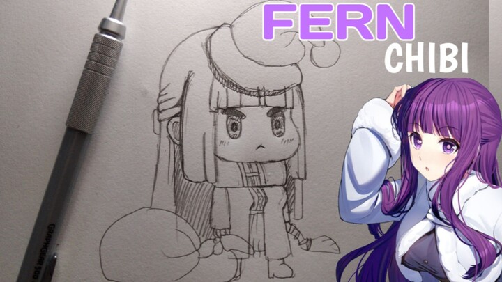 Drawing Chibi Fern 💜