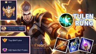 TOP 1 TULEN VIỆT NAM Mùa 15 Gánh Team Lật Kèo Tại Rank Cao Thủ 51* Với Phong Cách Đi Rừng Cực Mạnh