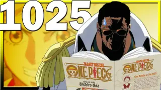 Alright I'll admit it ... One Piece Chapter 1025 Initial Reaction & Thoughts