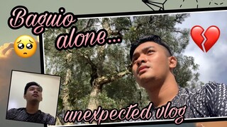 MAG-ISA SA BAGUIO (my unexpected travel vlog)