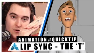 The 'T' Sound in Lip Sync with Sir Wade - Quicktips