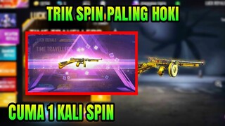 CARA SPIN WEAPON ROYALE FREE FIRE THOMPSON TIME TRAVELLERS | TRIK 1 KALI SPIN WEAPON ROYALE