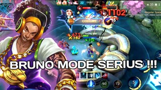 Bruno Mode Serius!! Solo Rank!!! Kills 25 ☠️💀