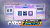 DON'T FORGET TO CLAIM TODAY! FREE SANRIO AVATAR BORDER , ELIMINATION EFFECT & ARRIVAL | MLBB