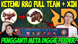 KETEMU RRQ FULL TEAM + XIN!!!! APAKAH XIN AKAN MAIN LAGI??? META DIGGIE DIBAWA KE BALMOND?!