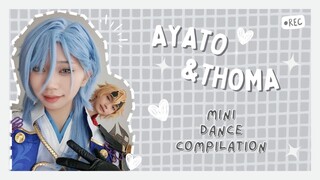 [Mini Dance Compilation] Ayato and Thoma
