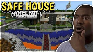 WORLD'S SAFE HOUSE IN MINECRAFT PE (TAGALOG)