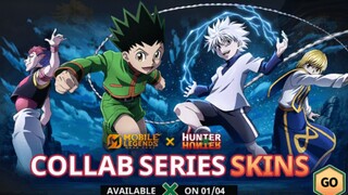 COLLABS SERIES SKINS /#HUNTERXHUNTER // #MOBILELEGENDS