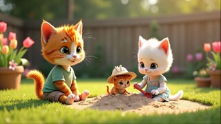 💕 Special Time with the Kid: Cherished Moments in a Kitten Family!🎓