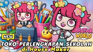 TOKO PERLENGKAPAN SEKOLAH ADA DI HOUSE MAKER, IDE DEKOR | AVATAR WORLD | PAZU