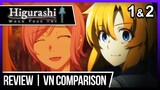 Higurashi Sotsu: Episode 1+2 - Review, Theories & VN Comparison! |The Return to Higurashi!