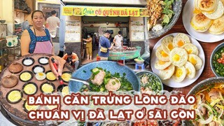 BÁNH CĂN TRỨNG LÒNG ĐÀO chuẩn vị Đà Lạt ở tại Sài Gòn | Địa điểm ăn uống