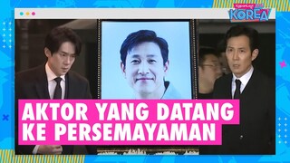 Deretan Aktor yang Datang ke Persemayaman Lee Sun Kyun, Yoo Yeon Seok dan Jo Jung Suk Terlihat Sedih