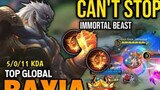 baxia top Global Mobile legends