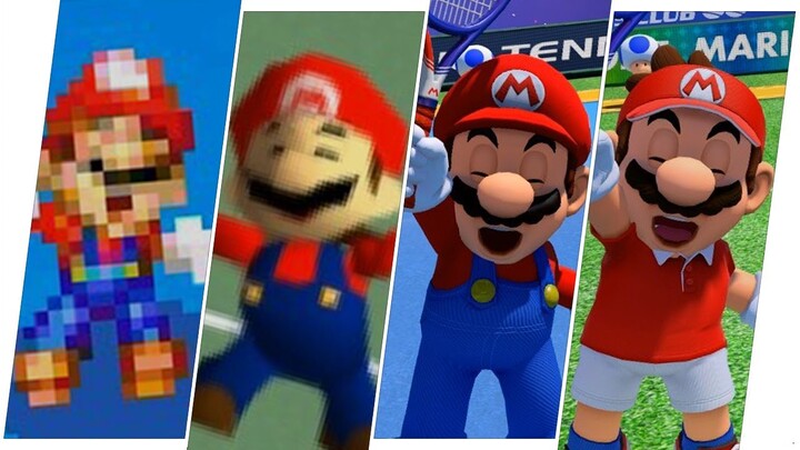Evolution of Mario Tennis Games.