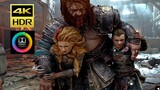 God of War: Ragnarok 【ภาพชัดสุด】Thor และ Atreus เริ่มต่อสู้ในแถบ Asgard (PS5) 𝟒𝑲 Dolby Vision หลุดผั