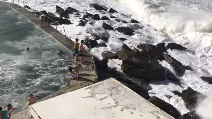 People Vs. Nature Fails_ Taken Out By Wave _ FailArmy