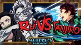 Tanjiro vs Rui - Animelee (Demon Slayer)