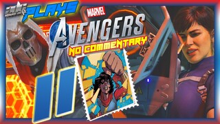 BAD BLOOD: MS. MARVEL & MARIA HILL VS TASKMASTER CINEMATIC/CUTSCENES WITH PS4 PRO GAMEPLAY