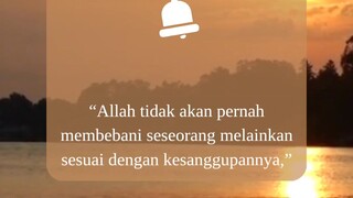 Motifasi Hidup Untuk selalu yakin kepada Allah