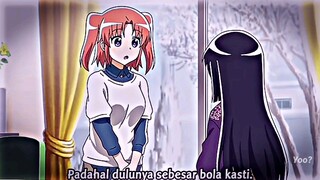 Ketika mertua lu mengetes seberapa berat oppai lu🤣🤣--Jedag Jedug anime🥀