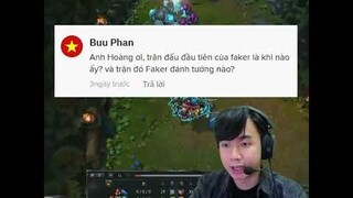 Game đấu chuyên nghiệp đầu tiên của Faker là khi nào? #Shorts | BLV Hoàng Sama