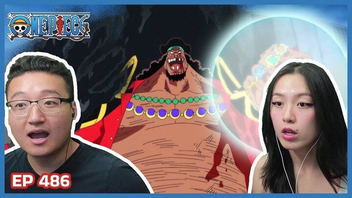 BLACKBEARD'S NEW POWER??!! | One Piece Episode 486 Couples Reaction & Discussion