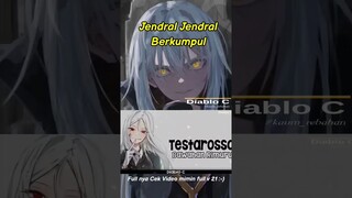 Jendral perang rimuru berkumpul  #tenshura #rimuru #diablo