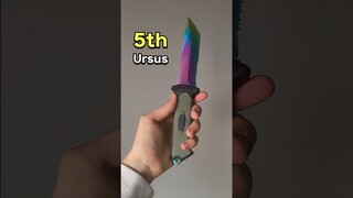 Top 5 CS:GO Knife Skins IRL 👀