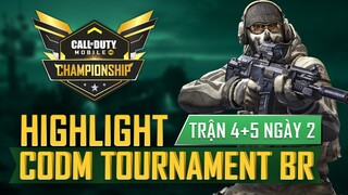 Call of Duty®: Mobile - CODM Tournament BR Highlight | Trận 4+5 Ngày 2