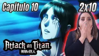 EL PASADO DE YMIR!!! 🔥😱 ATTACK ON TITAN Capitulo 10 Temporada 2 REACCION - SHINGEKI NO KYOJIN