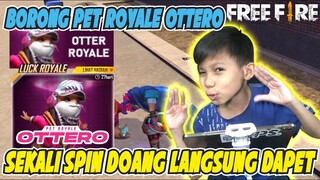 WOW HOKI BANGET! SEKALI SPIN LANGSUNG DAPET PET TERBARU OTTERO! - FREE FIRE INDONESIA